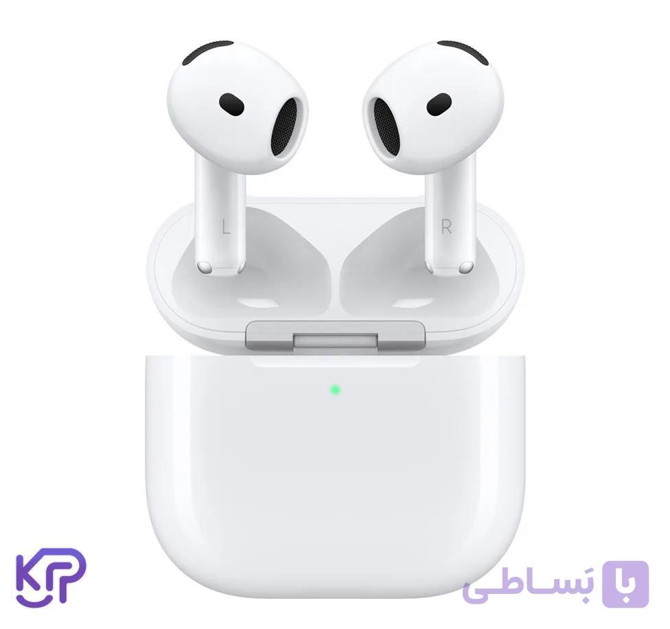 هندزفری بلوتوث دو تایی Apple AirPods 4 (ANC) — تصویر 1