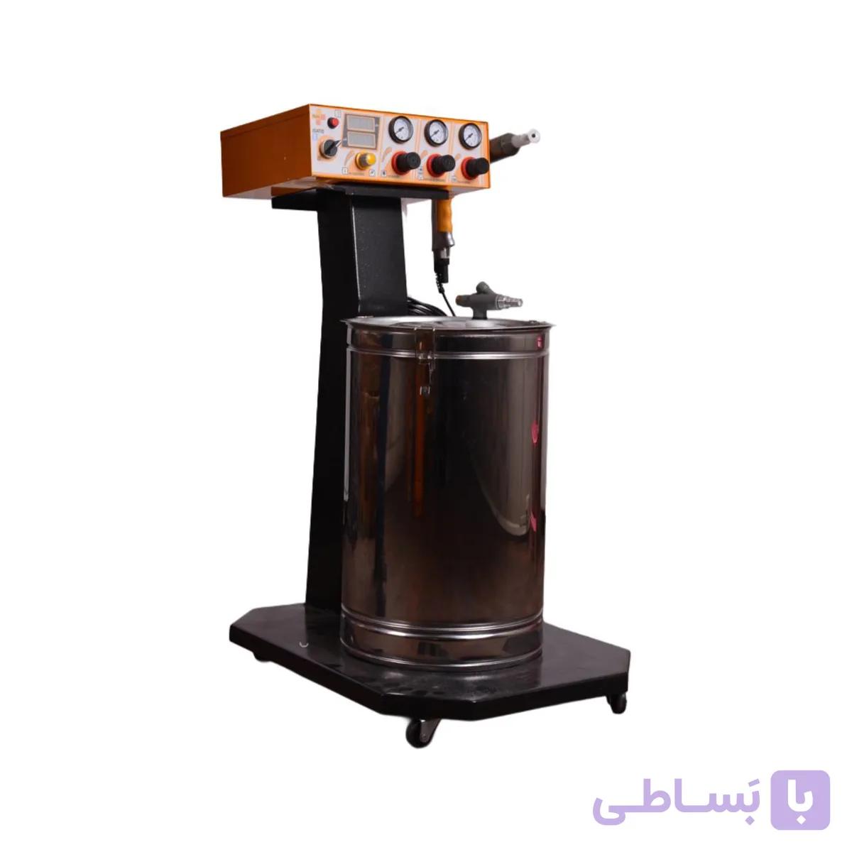 دستگاه کارگاهی سوم رنگ پاش پودری ایساتیس الکترواستاتیک — تصویر 1