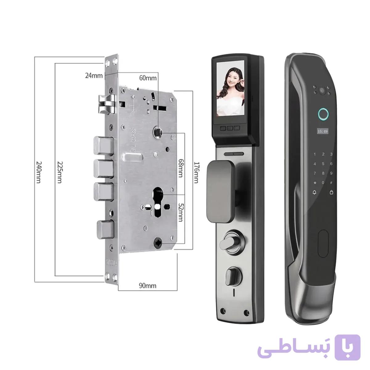 دستگیره هوشمند چیره مدل CQ02 — تصویر 1