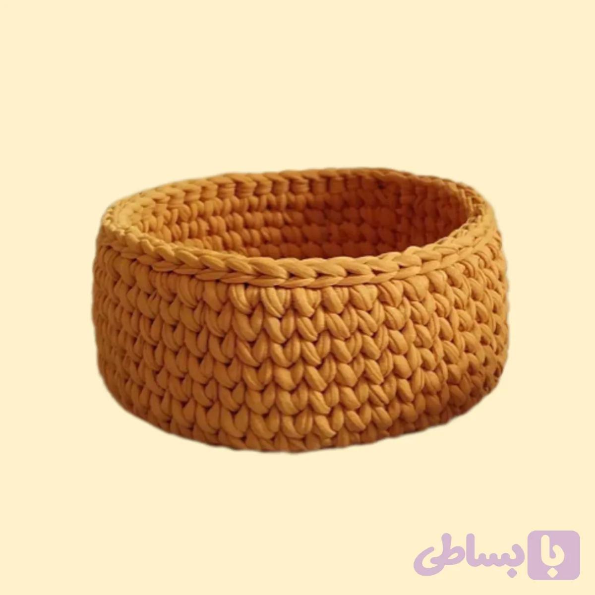 سبد قلاب بافی تریکو کد 1 — تصویر 1