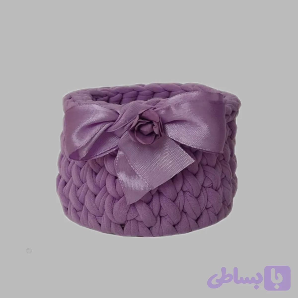 سبد قلاب بافی تریکو‌ کد 1 — تصویر 1