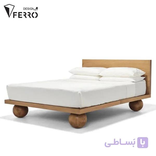 تخت دو نفره مدل وینا — تصویر 1