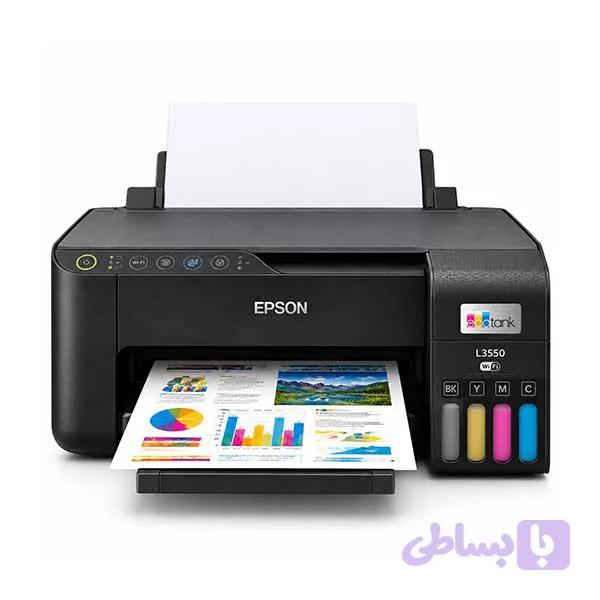 پرینتر اپسون Epson L3550 | سه‌کاره A4 با Wi-Fi — تصویر 1