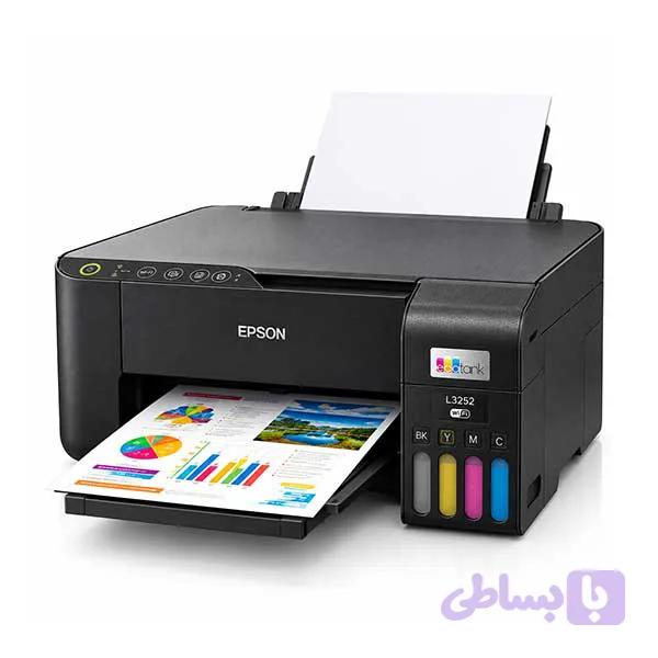 پرینتر اپسون Epson L3252 | سه‌کاره وای‌فای — تصویر 1