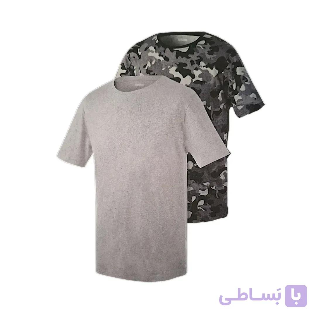 پک دوتایی تیشرت مردانه برند پارکساید کد t14