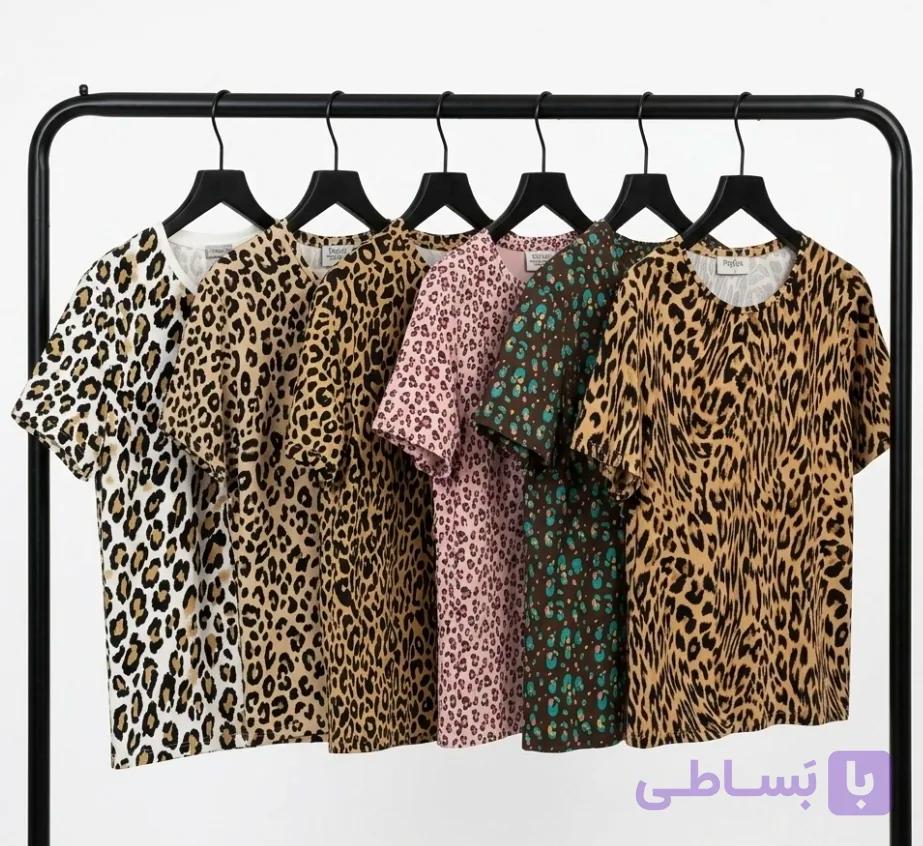 تیشرت پلنگی نخی برند پاپایا بنگلادش