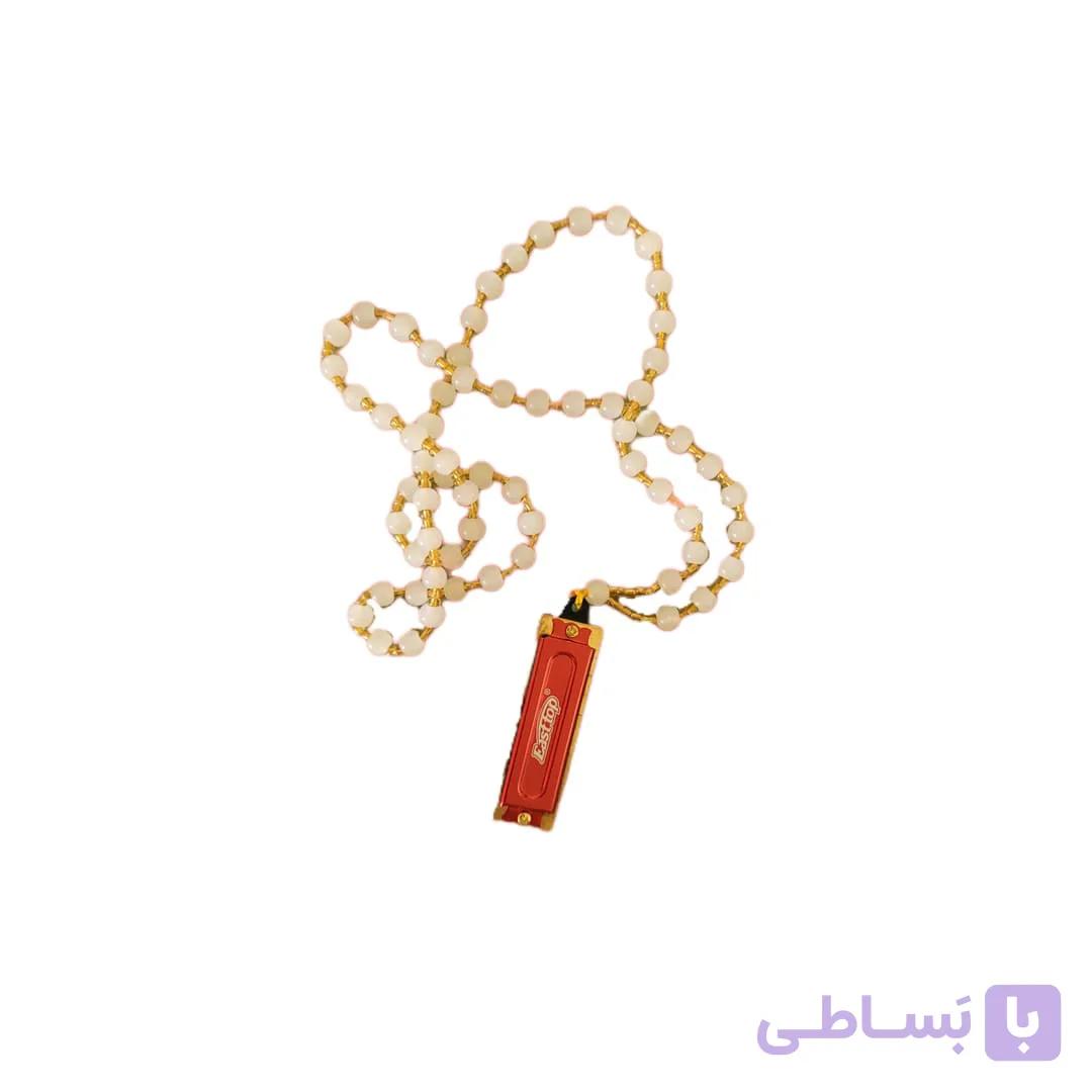 سازدهنی گردنبندی ایستاپ مدل DF8 Necklace red — تصویر 1