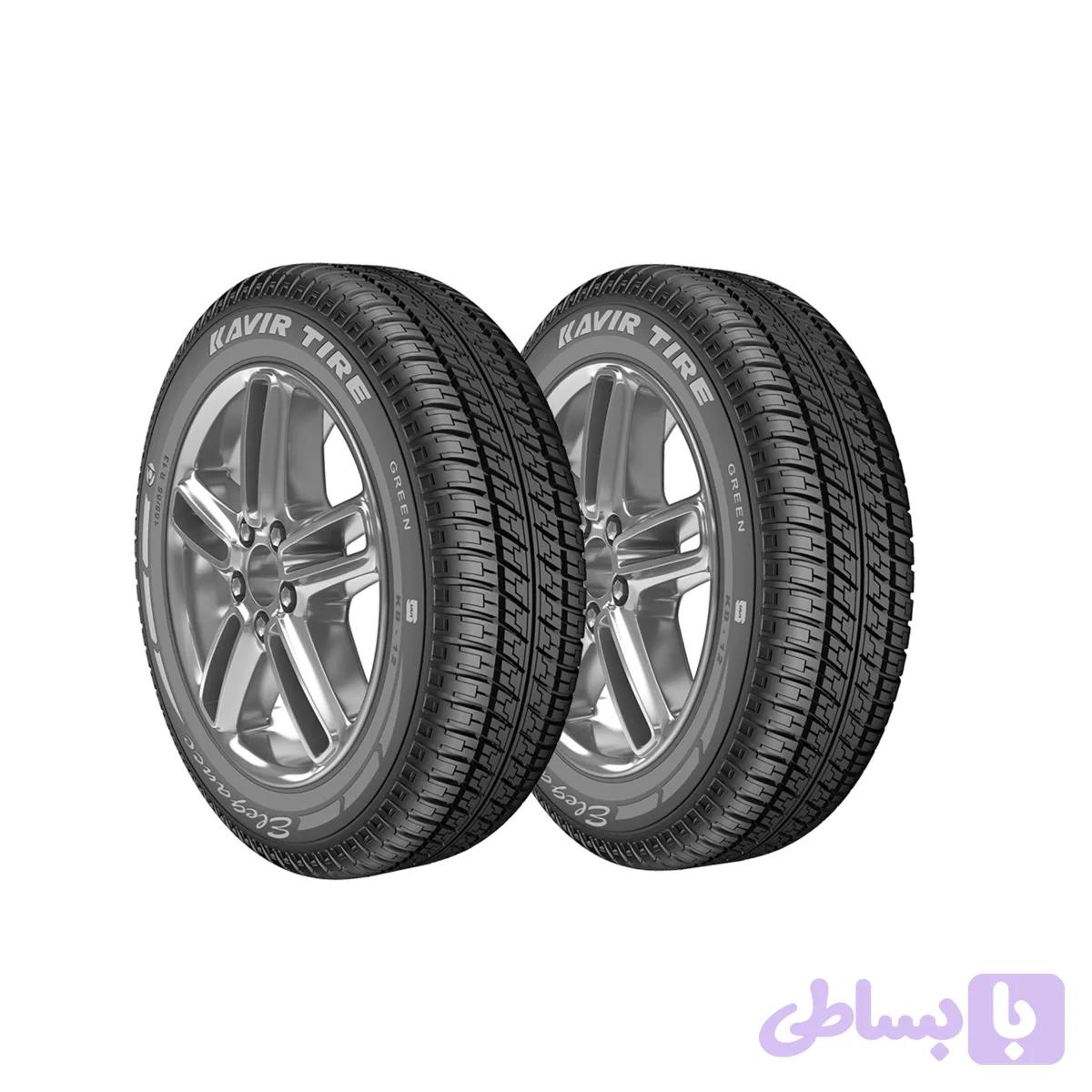 لاستیک کویر گل KB12 سایز 165/65/13 - دوحلقه