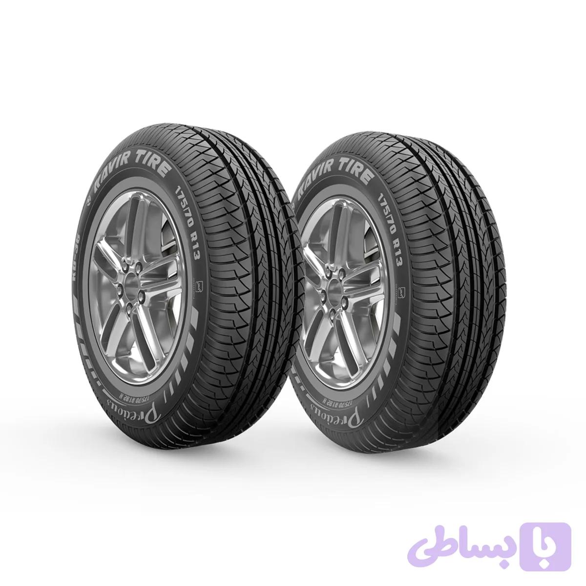 لاستیک کویر گل KB36 گل 175/70/13 - دوحلقه