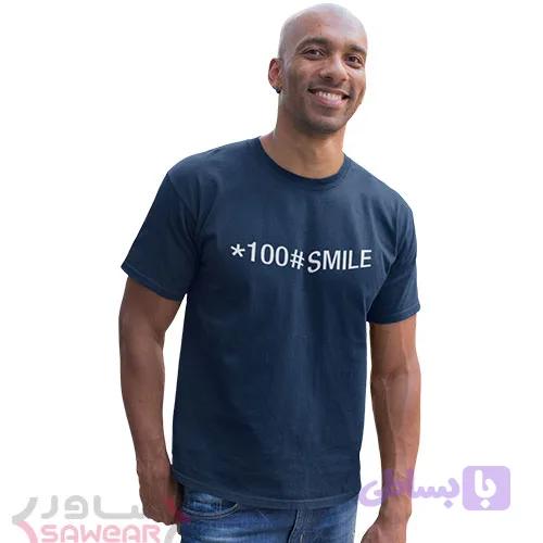 تیشرت مردانه کد smile 100 — تصویر 1