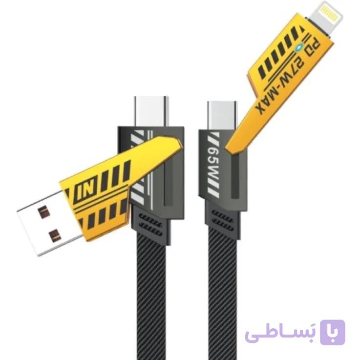 کابل شارژ ۶۵ وات  Anker super fast sharge 4 in 1