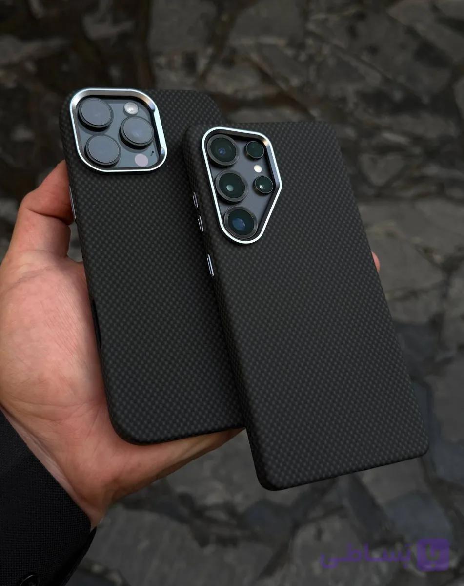 قاب کربن بافت Black — تصویر 1