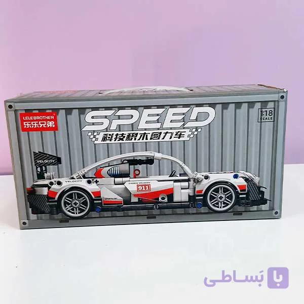 لگو ماشین 9055-3 Lelebrother طرح 911 عقب‌کش 540 قطعه — تصویر 1