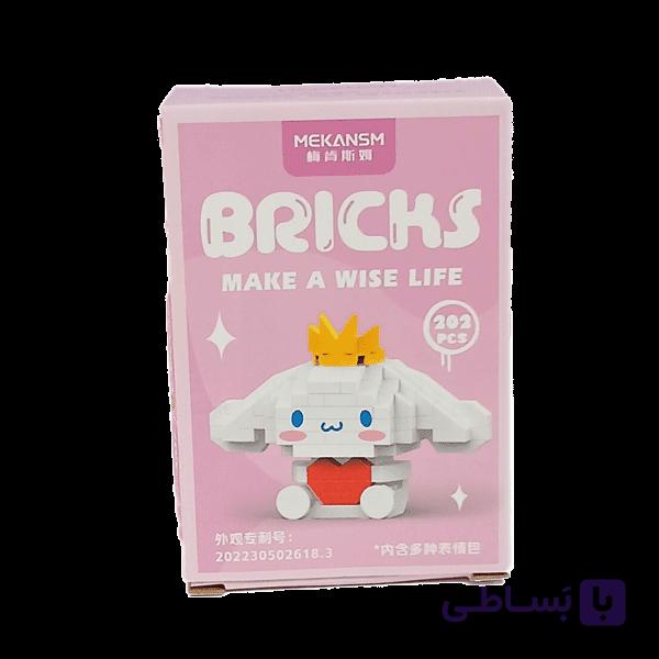 مینی لگو سینامورول K6 بریکس | ساختنی شخصیت Cinnamoroll سانریو — تصویر 1