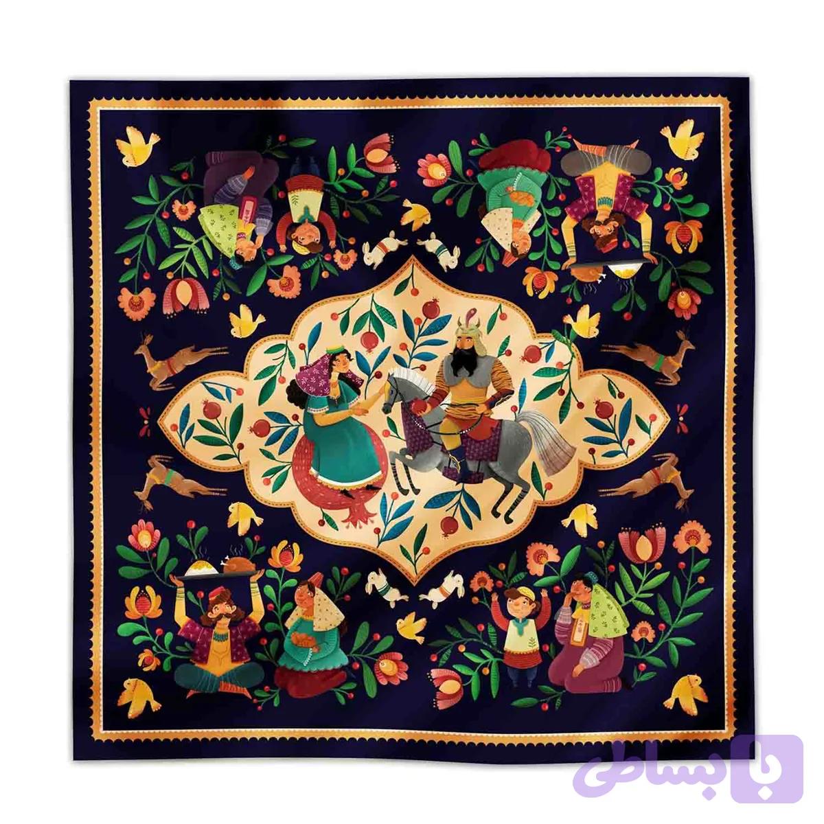 00101196-رومیزی طرح تهمینه