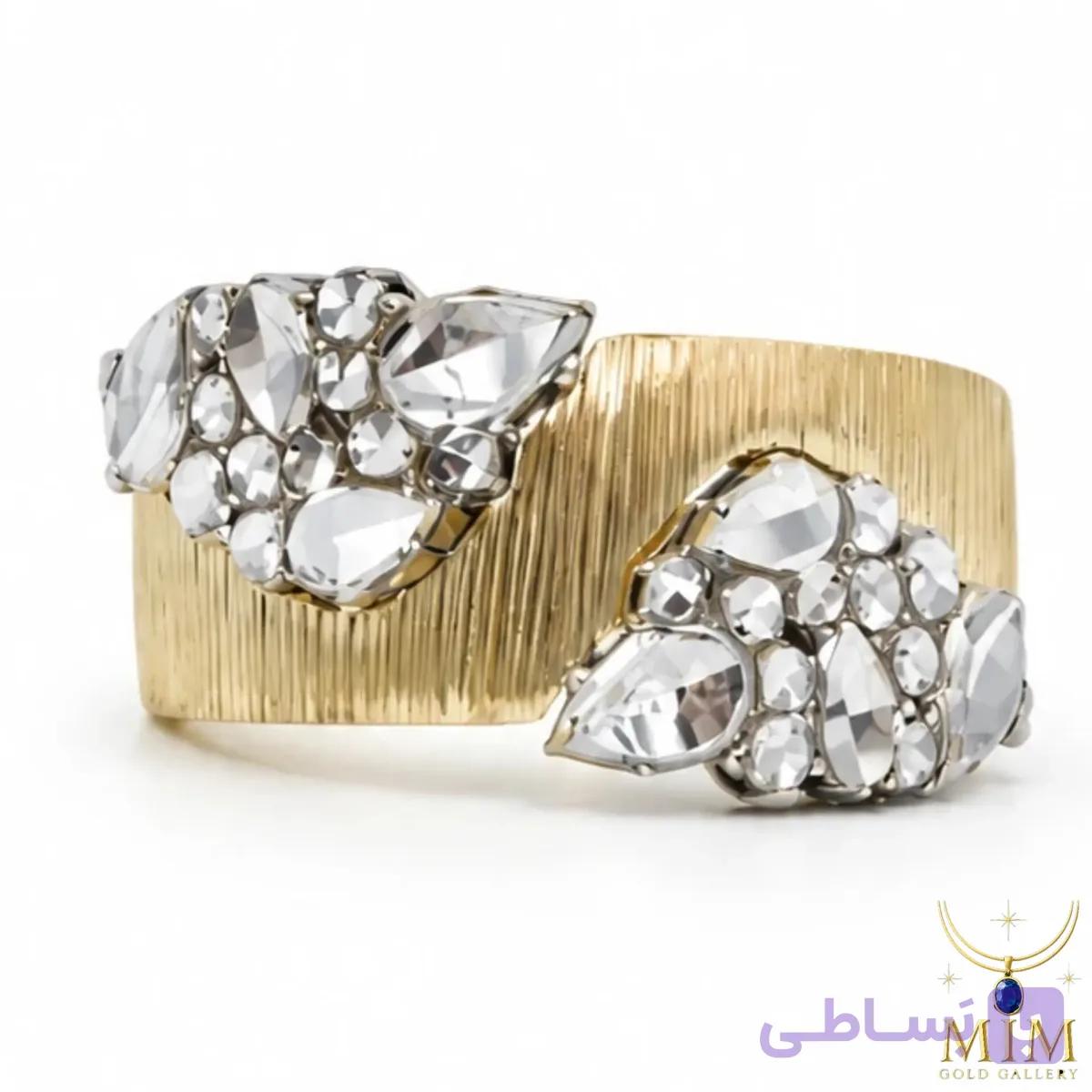 انگشتر طلا تراش کد ۱ — تصویر 1