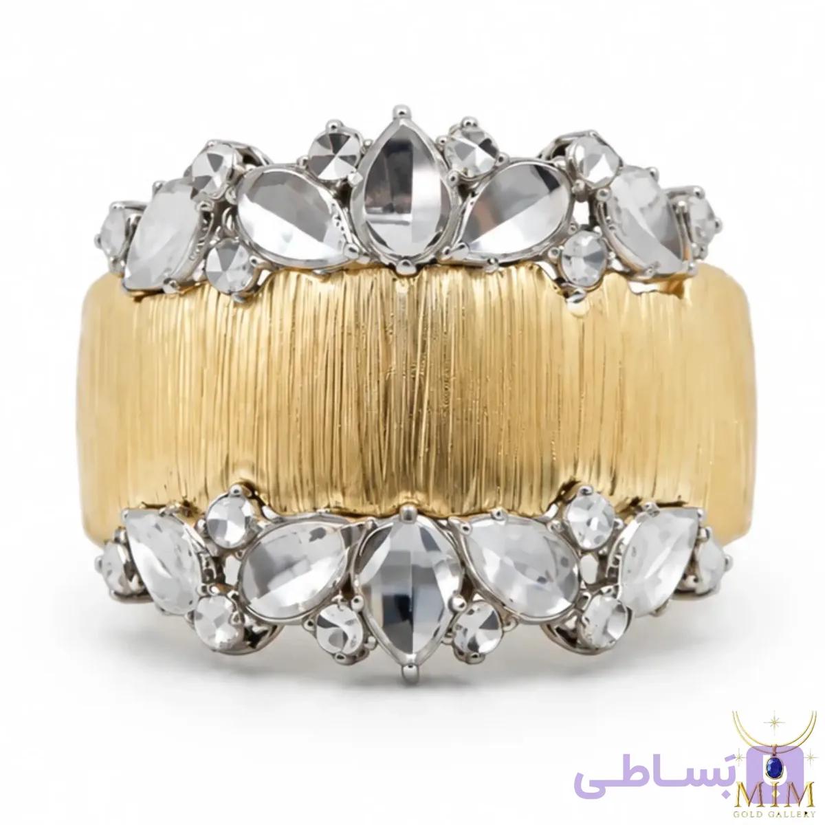 انگشتر طلا تراش کد ۲ — تصویر 1