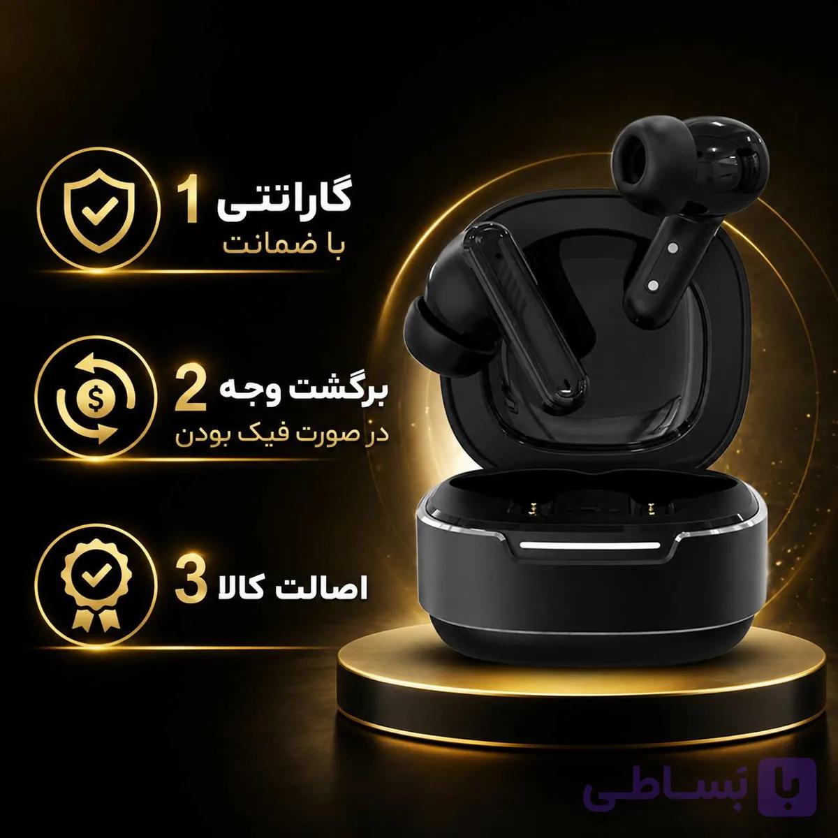 هندزفری ( TCH L10)با طراحی شیک، صدای باکیفیت، اتصال پایدار، کنترل لمسی و باتری قدرتمند، انتخابی مناسب برای موسیقی، مکالمه و استفاده روزمره و سفر است . همراه با گارنتی 18 ماه — تصویر 1