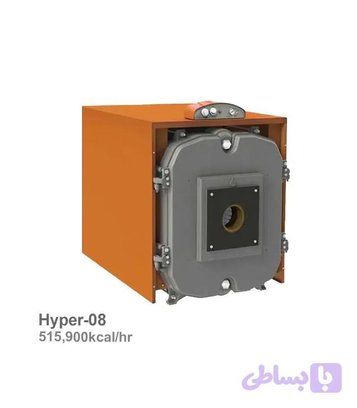 دیگ چدنی شوفاژ MI3 مدل Hyper-08 — تصویر 1