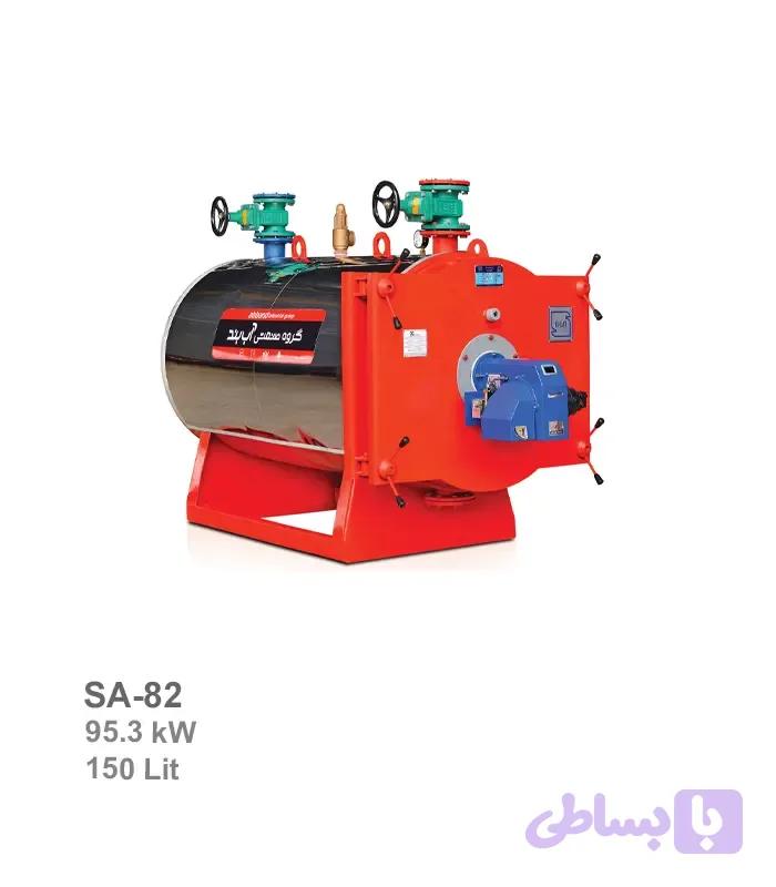 دیگ آبگرم دو پاس آب بند مدل SA-82