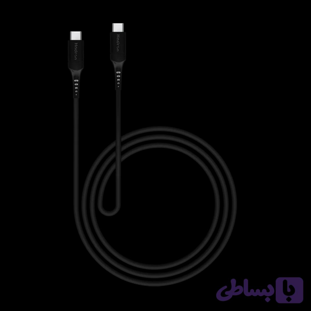 کابل USB-C به USB-C هادرون مدل HTC-C-C01 — تصویر 1