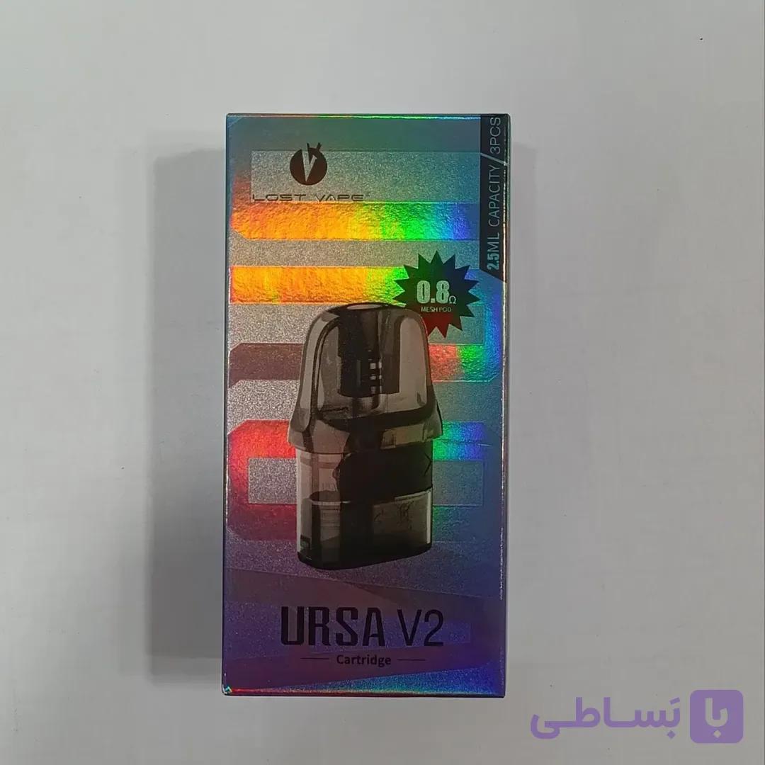 کارتریج lost vape مدل ۱ اهم و 8/ اهم ۲٫۵ میلی لیتر