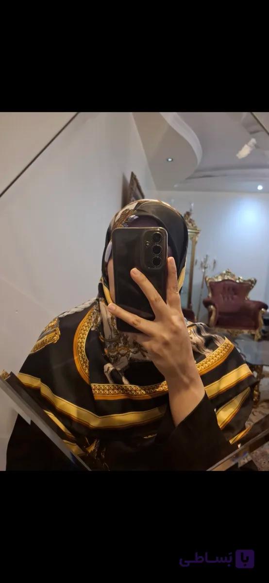 روسری ابریشم تویل