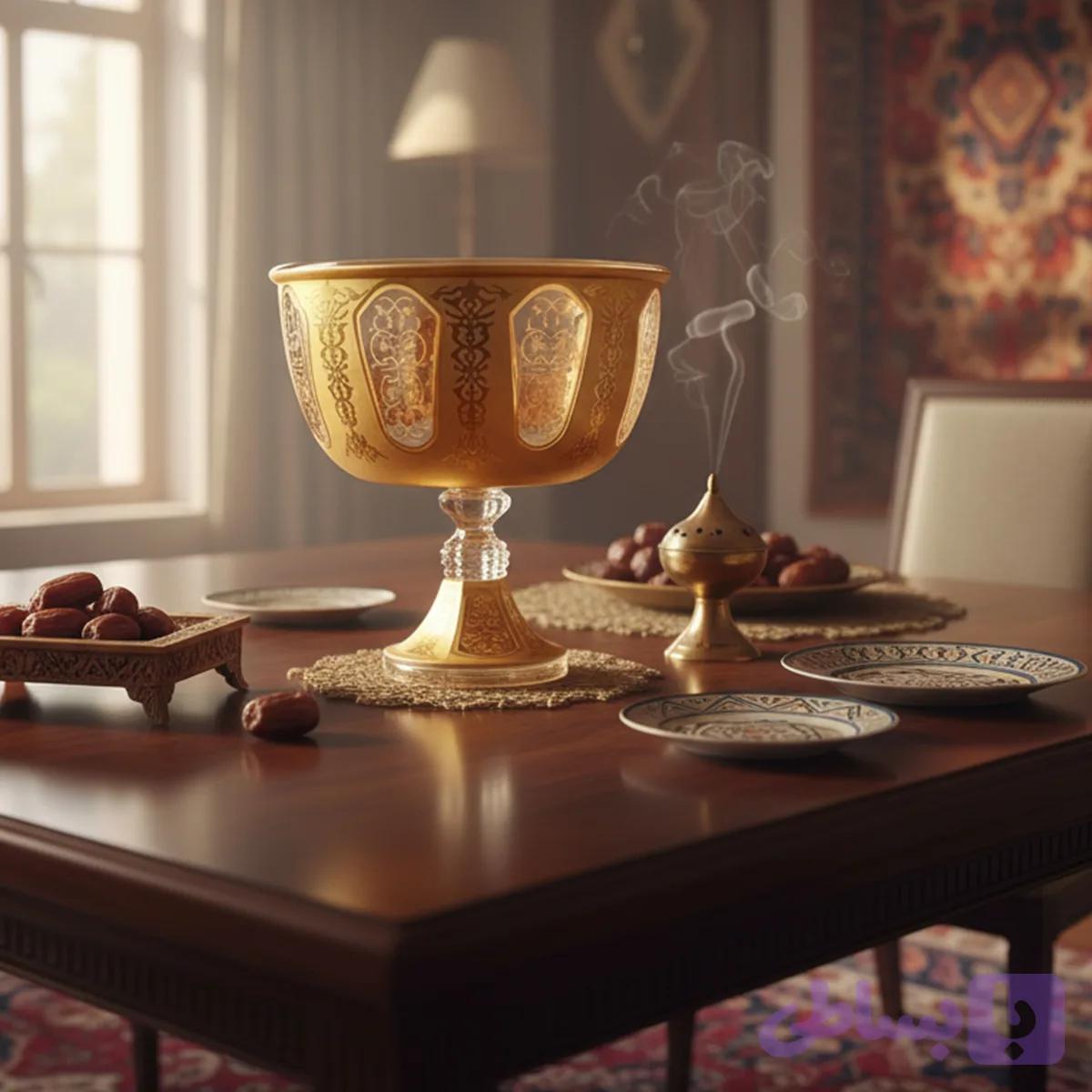 کاسه آجیل‌خوری پایه دار مدل سلطان — تصویر 1