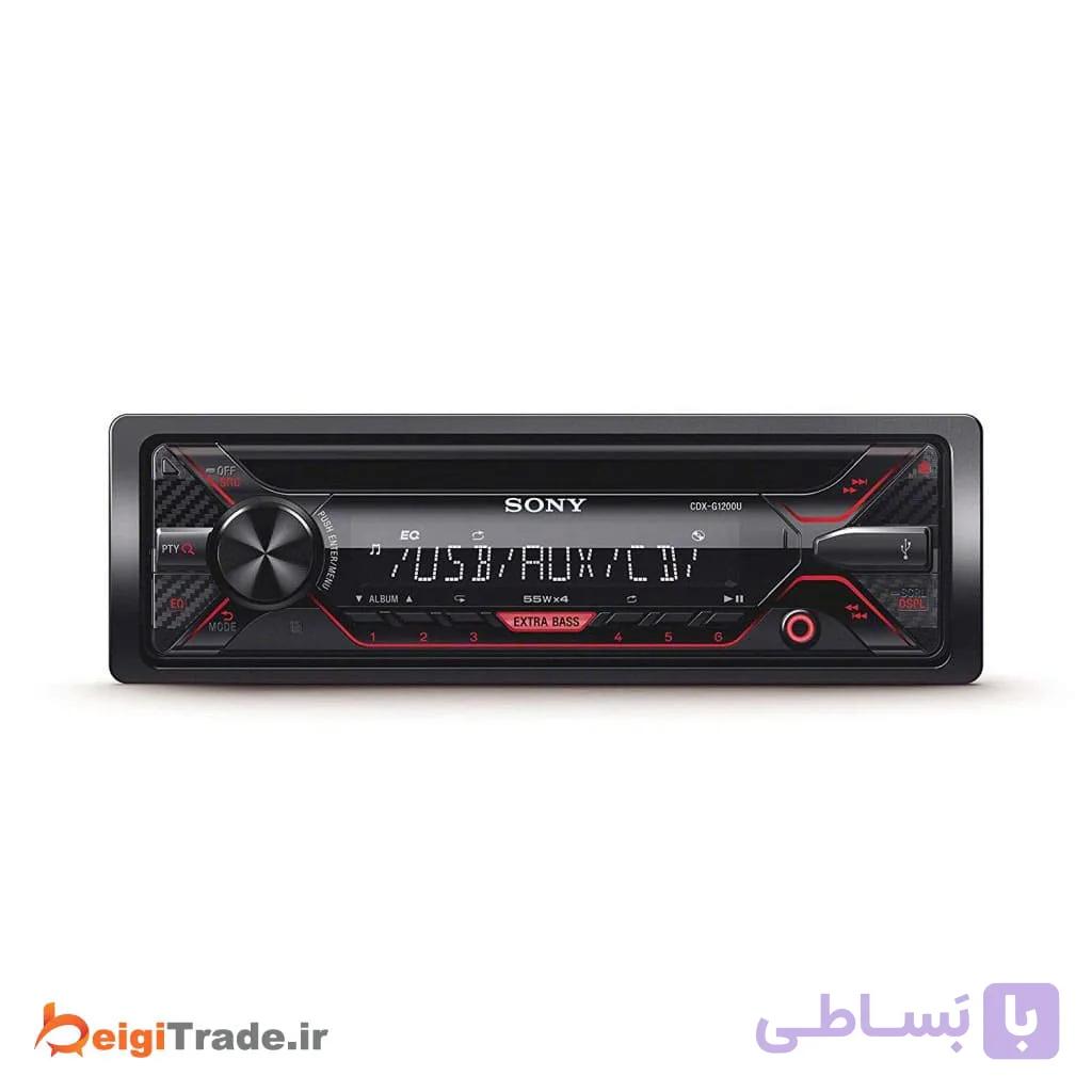 رادیو پخش خودرو سونی مدل CDX-G1202U — تصویر 1
