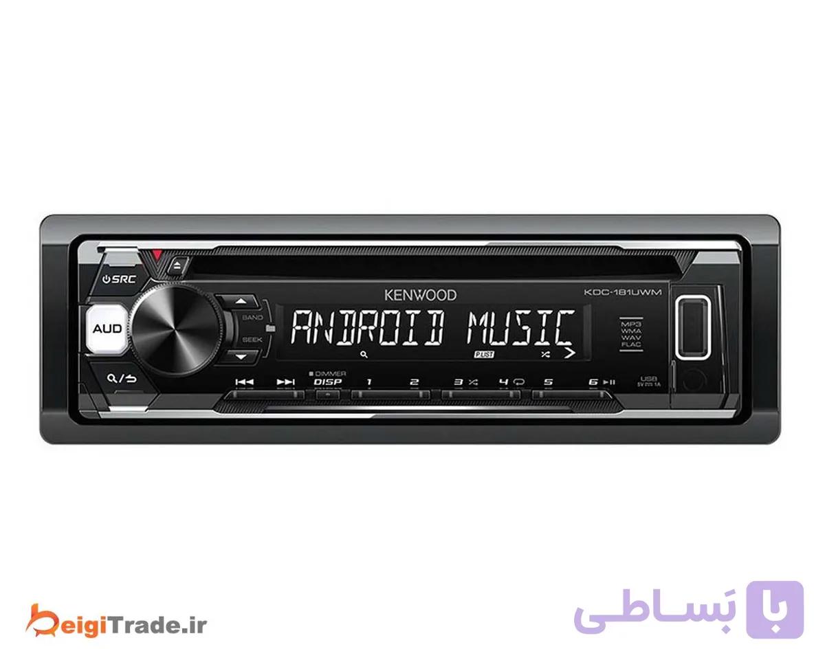 رادیو پخش خودرو کنوود مدل KDC-181UWM — تصویر 1