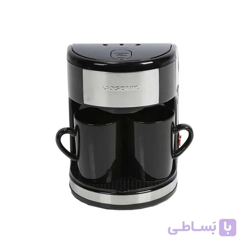 قهوه ساز دو فنجان گوسونیک مدل GCM-861 — تصویر 1