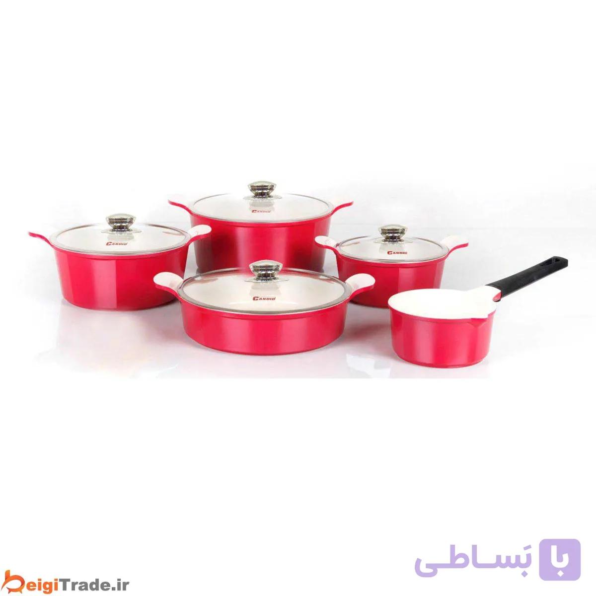 سرویس قابلمه 9 پارچه سرامیک کاندید اسکار — تصویر 1