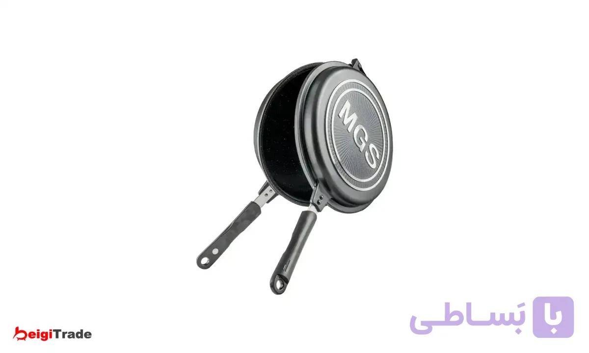 تابه رژیمی گرد ام جی اس سایز 28 طرح ایتالیا — تصویر 1