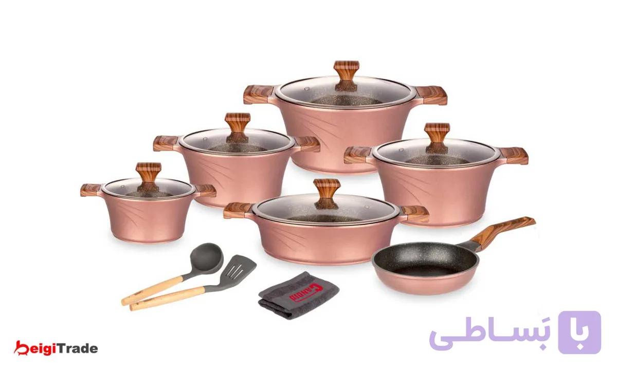 سرویس پخت و پز 14 پارچه کاندید مدل سزار — تصویر 1