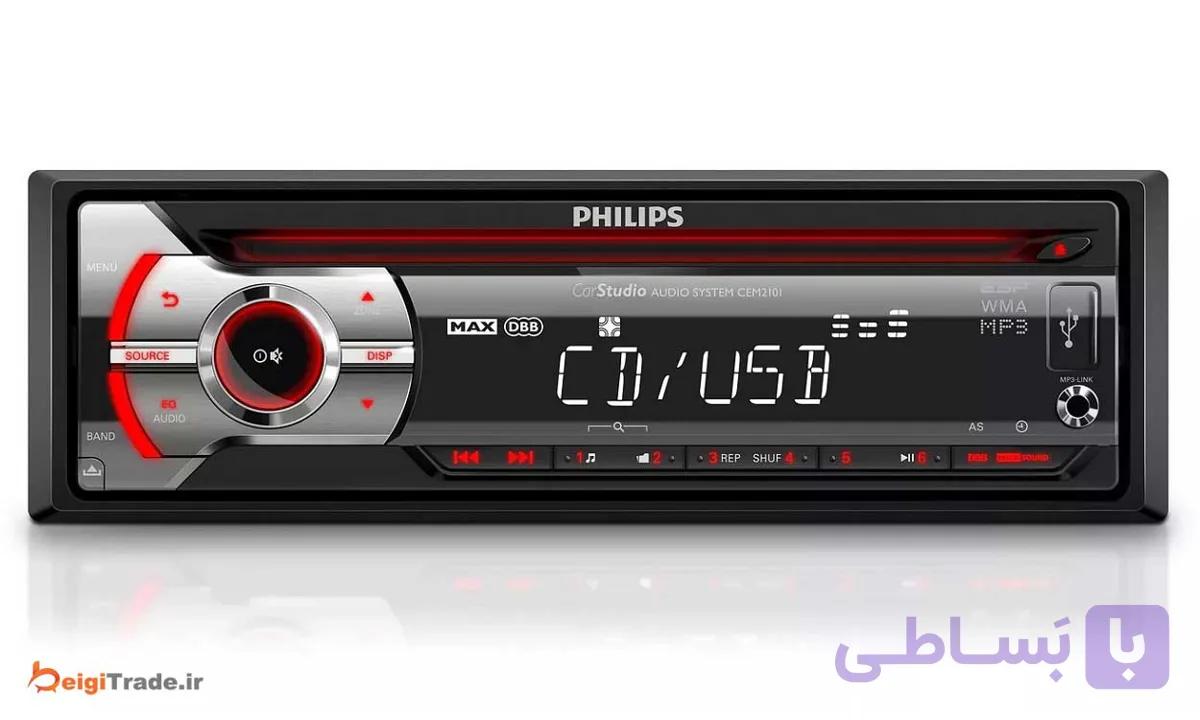 رادیو پخش خودرو فیلیپس مدل CEM2101 — تصویر 1