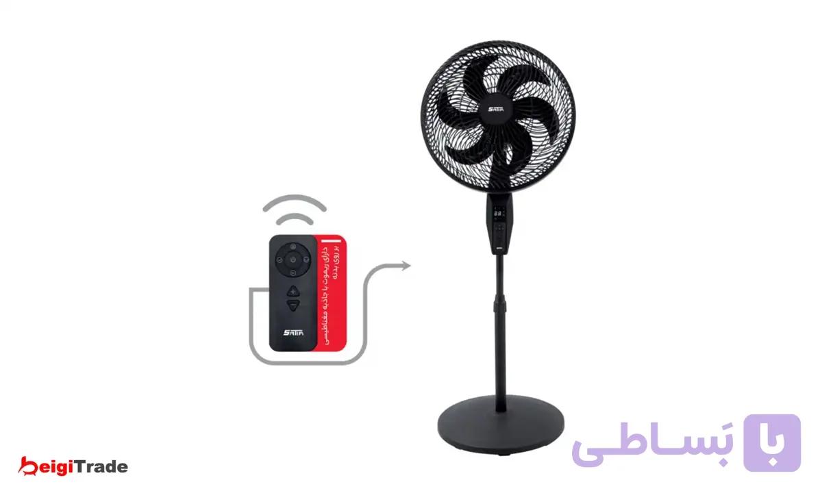 پنکه ایستاده ساتیا مدل YES-1215 — تصویر 1