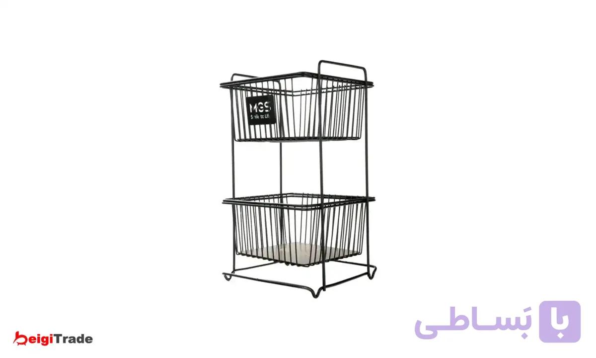 سبد سیب زمینی پیاز مربع ام جی اس مدل PS101 — تصویر 1
