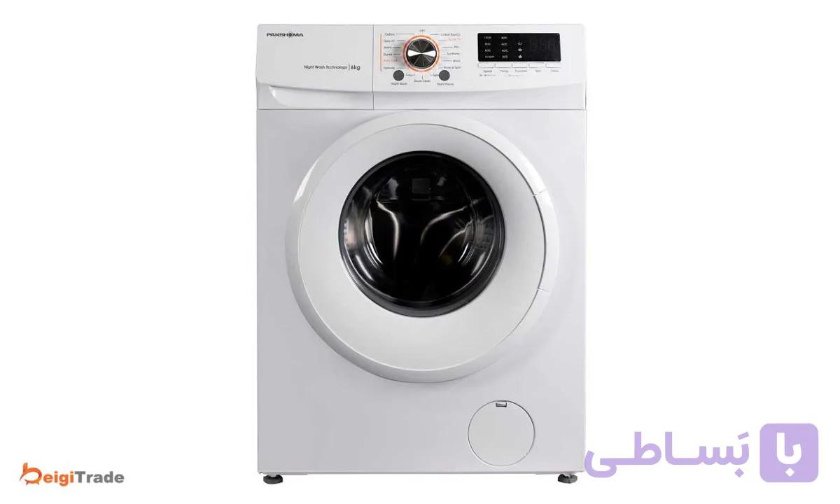 ماشین لباسشویی 6 کیلویی پاکشوما مدل TFU-63100 — تصویر 1