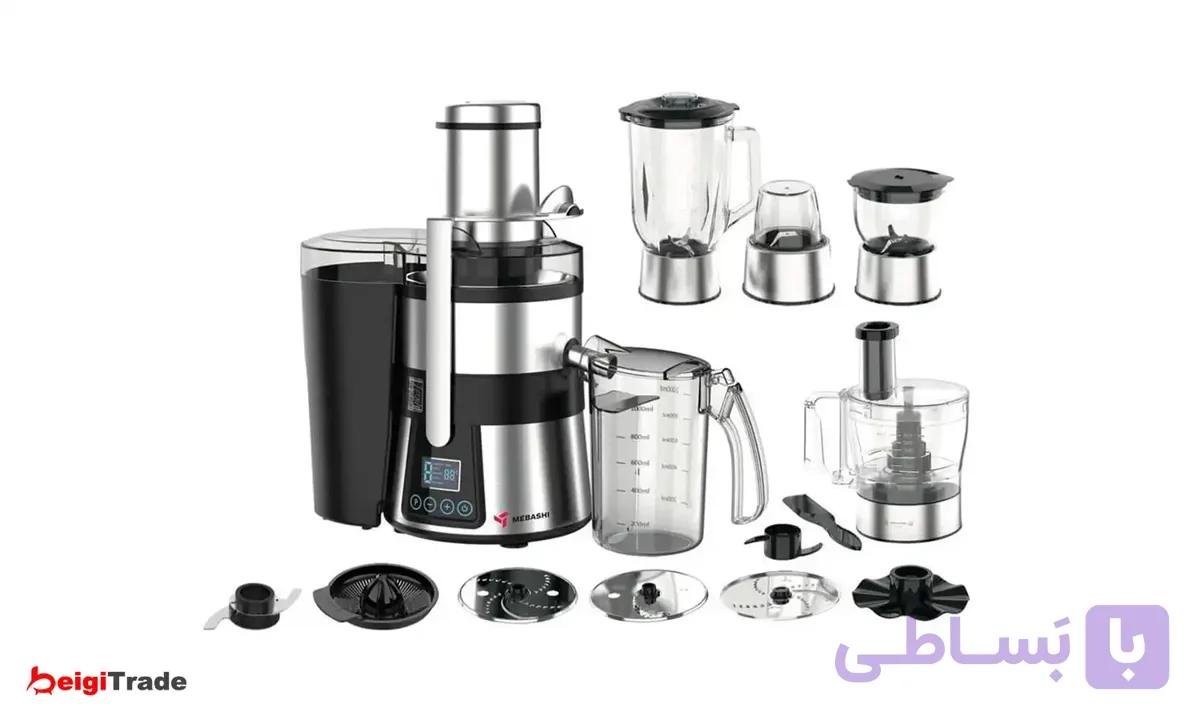 آبمیوه گیری مباشی مدل ME-JB2010SS — تصویر 1