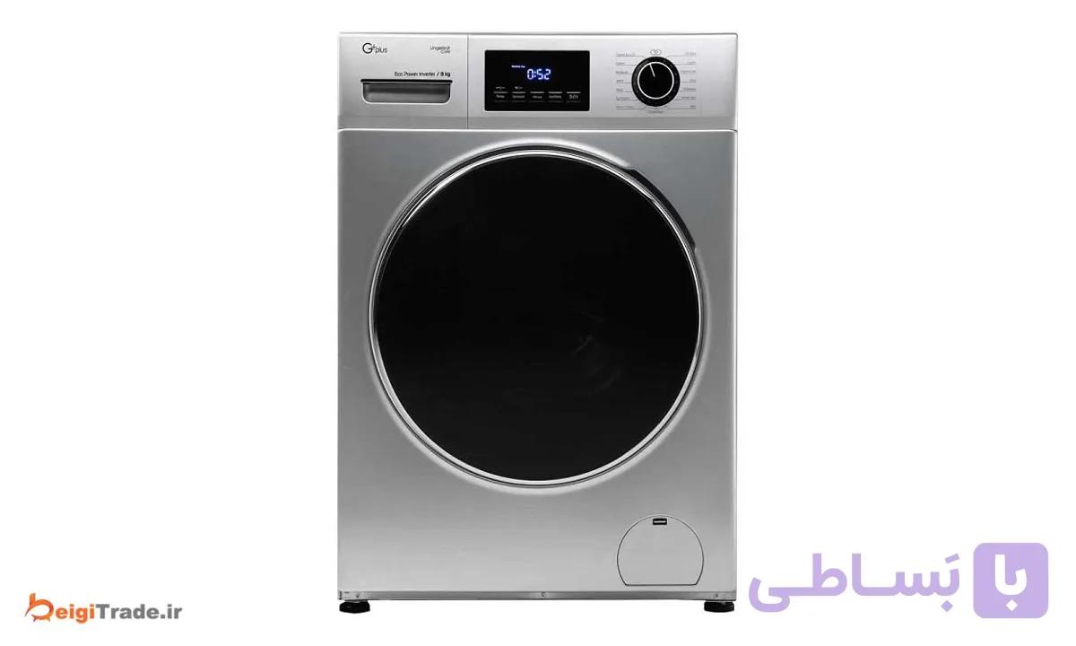 ماشین لباسشویی 8 کیلویی جی پلاس مدل K8340 — تصویر 1