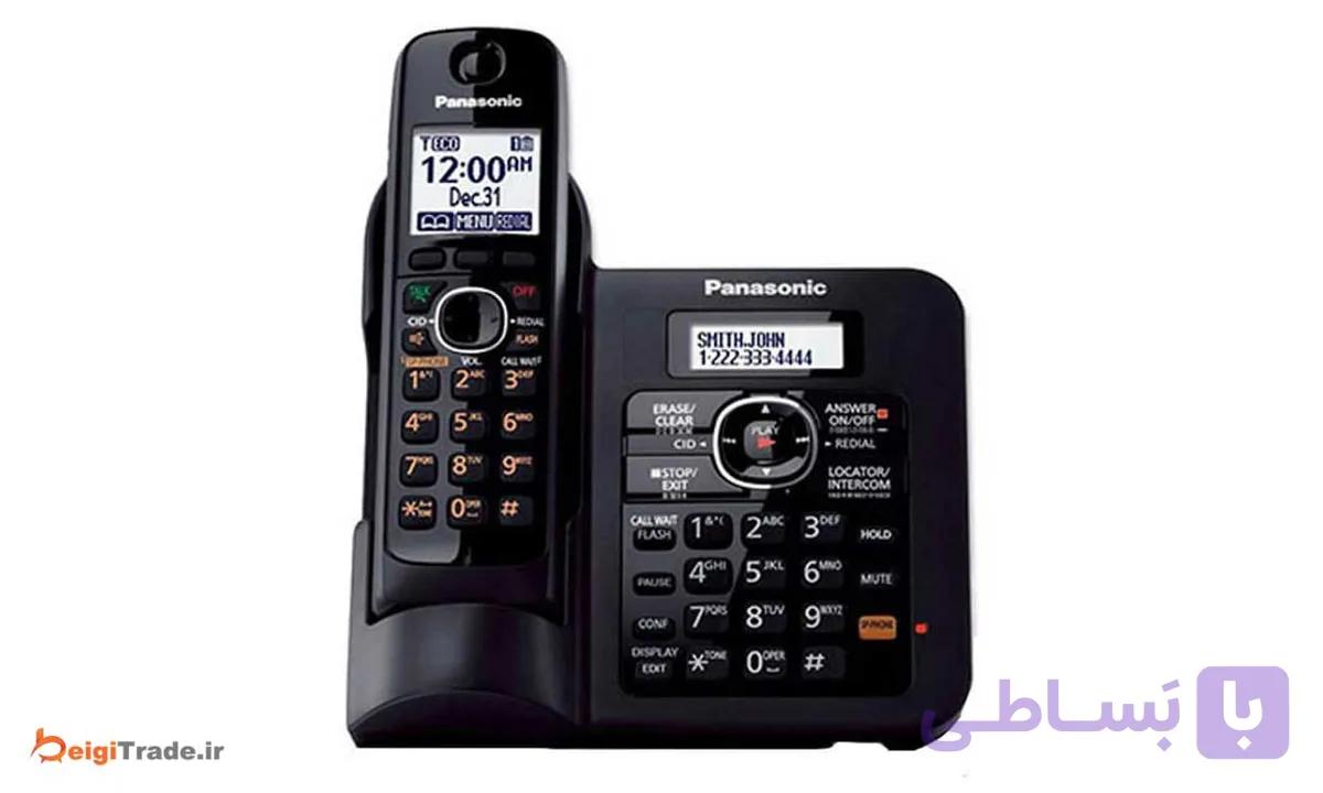تلفن بی سیم پاناسونیک مدل KX-TG3821BX — تصویر 1