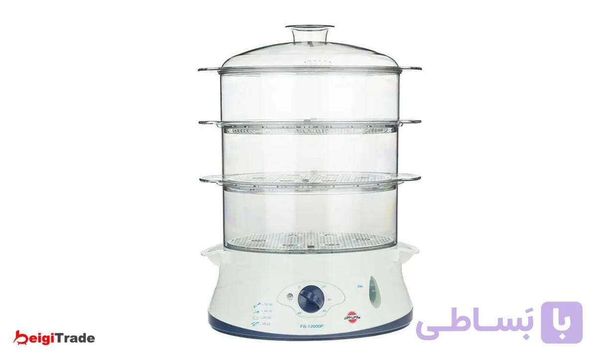 بخارپز پارس خزر مدل FS-12000P — تصویر 1