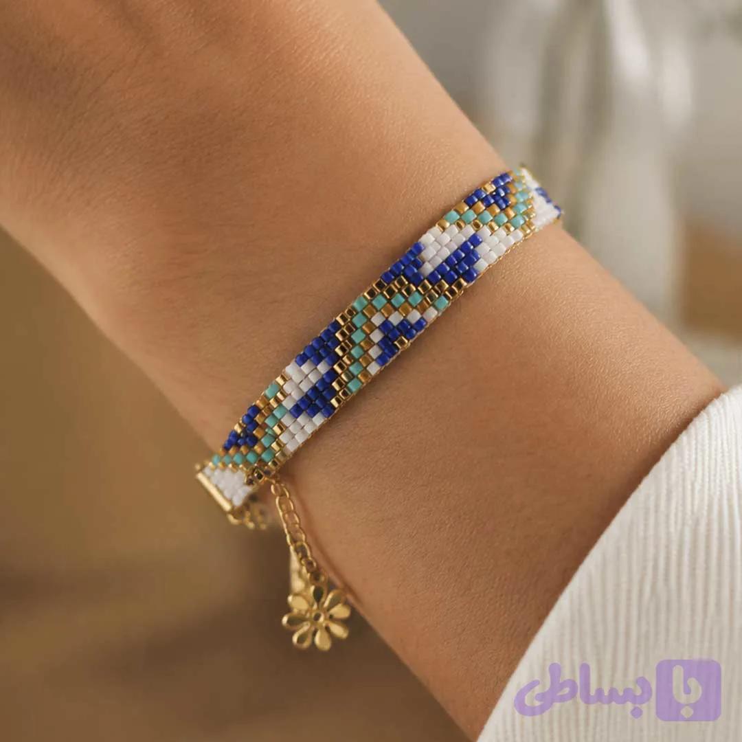 دستبند میوکی آبی (کد WCI83)