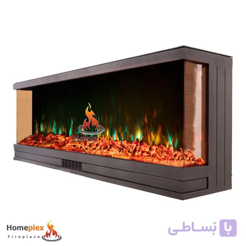 شومینه برقی سه بعدی طول 200