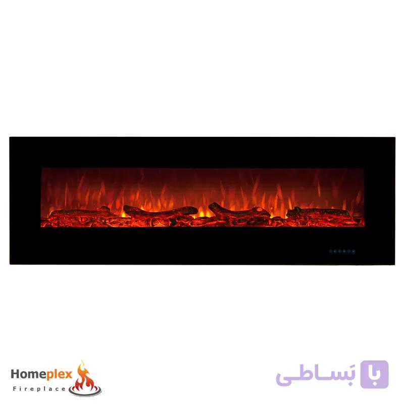 شومینه برقی مدل ال سی دی طول 160