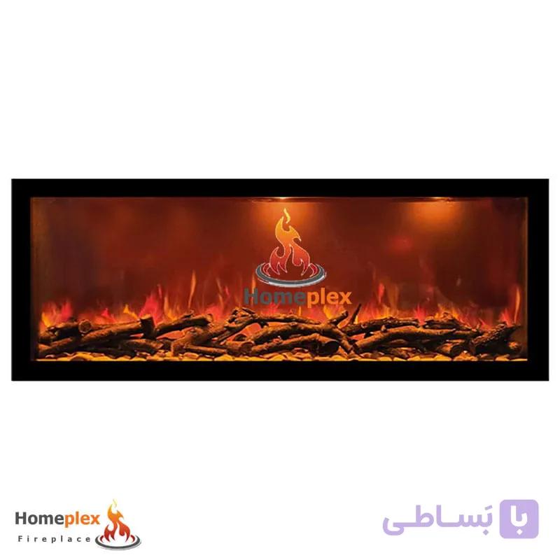 شومینه برقی سه بعدی طول 160
