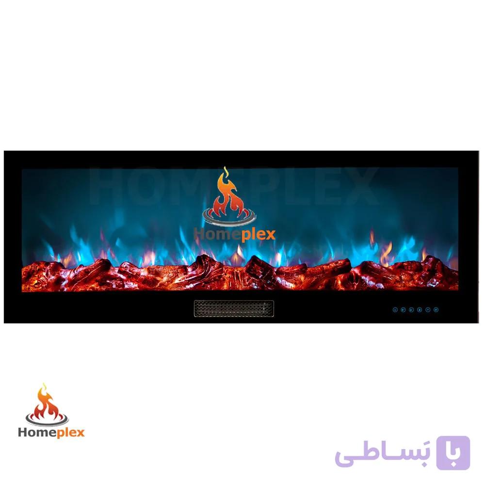 شومینه برقی مدل ال سی دی طول 140