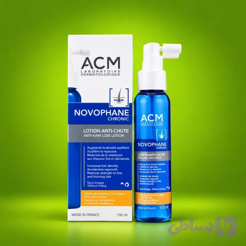 لوسیون ضدریزش مو ACM Novophane Chronic