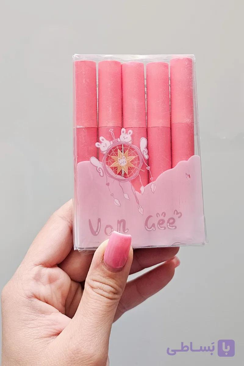 پک ۵عددی رژ لب کره‌ای