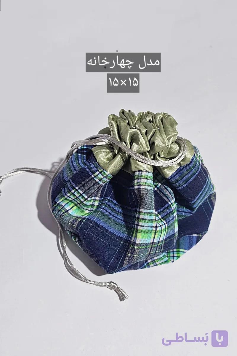 کیف لوازم آرایش پارچه ای